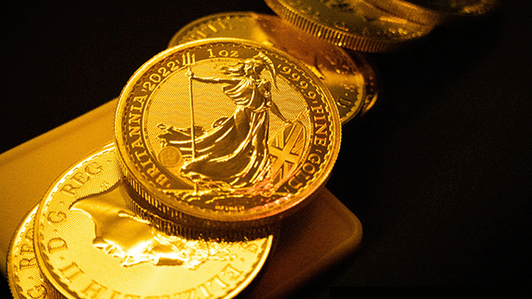 UK Britannia gold coins
